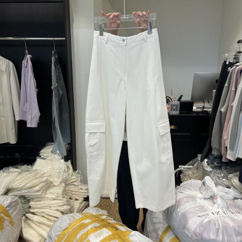 RIVEROOM東大門直郵㊣女士新品推薦真品時尚職業休閑褲春款棉RIVEROOM休閑褲