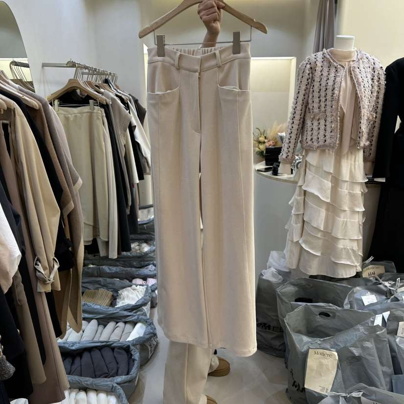 MATIERE㊣東大門代購女裝新品推薦休閑時尚人氣真品休閑褲春款MATIERE休閑褲