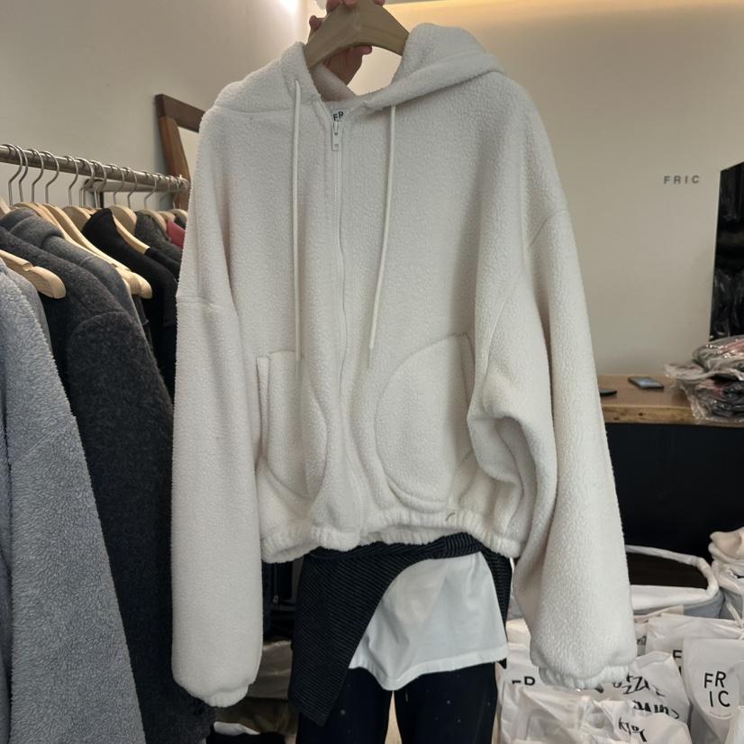 FRIC㊣東大門代購女士新款26春夏時尚推薦職業衛衣連帽衫絨FRIC衛衣