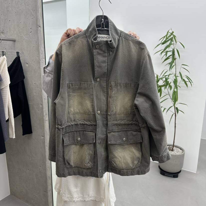 ENHANCE韓國直郵㊣女士新品職業人氣休閑時尚推薦熱賣夾克春款ENHANCE夾克