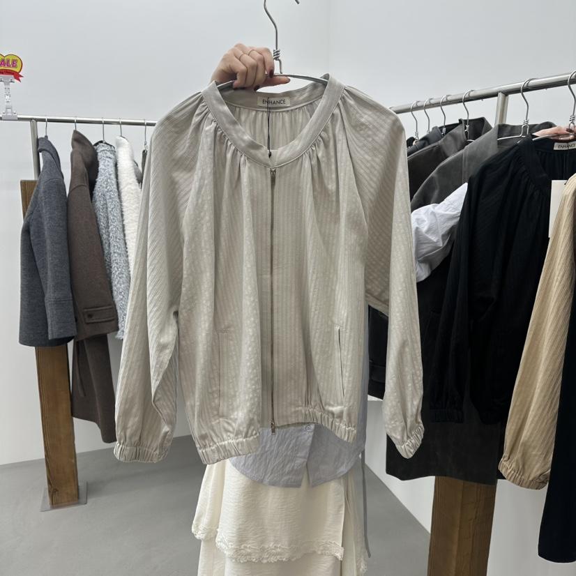 ENHANCE韓國代購㊣女裝新款26春夏職業熱賣推薦襯衫蕾絲衫春款ENHANCE襯衫/蕾絲衫