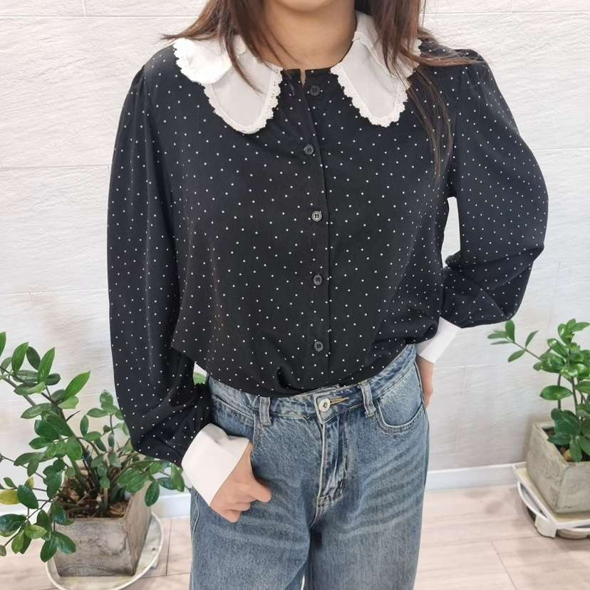 2nd B-S東大門㊣實拍女士新款時尚熱賣職業人氣襯衫蕾絲衫2nd B-S襯衫/蕾絲衫