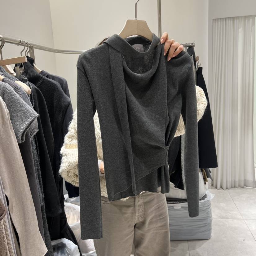 GLOW AND NYMPH東大門㊣實拍女士新品人氣25秋冬推薦針織衫GLOW AND NYMPH針織衫