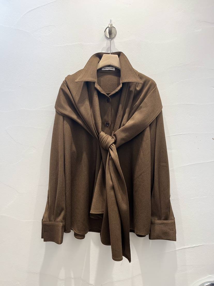 BROWN PAPER-S東大門㊣直郵女士新款時尚套裝羊毛圍巾春款套裝BROWN PAPER-S套裝