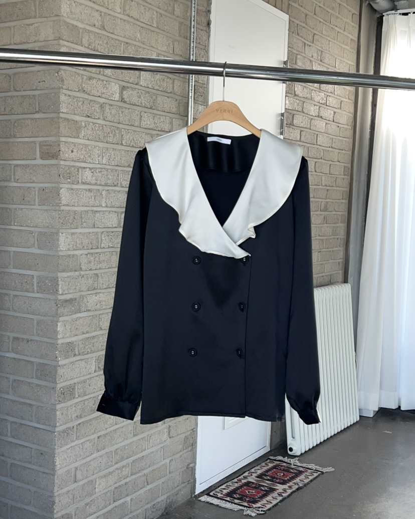 VERNI㊣東大門代購女士新款熱賣26春夏職業推薦休閑襯衫蕾絲衫VERNI襯衫/蕾絲衫