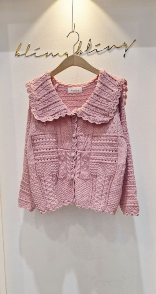 BLING BLING-S韓國直郵㊣女裝新品真品26春夏休閑熱賣針織衫BLING BLING-S針織衫