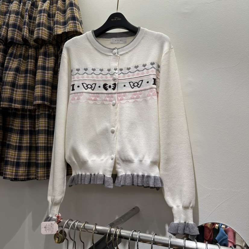 BIKINI東大門直郵㊣女裝新款推薦26春夏職業熱賣真品針織衫BIKINI針織衫