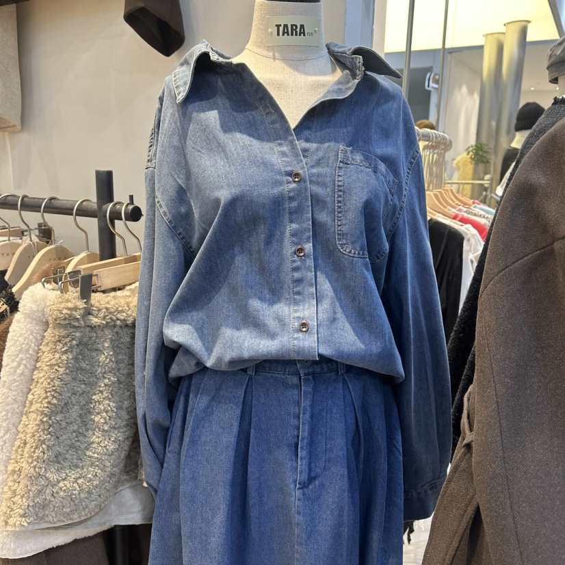 TARA㊣東大門實拍女士新品時尚真品推薦職業26春夏襯衫蕾絲衫TARA襯衫/蕾絲衫