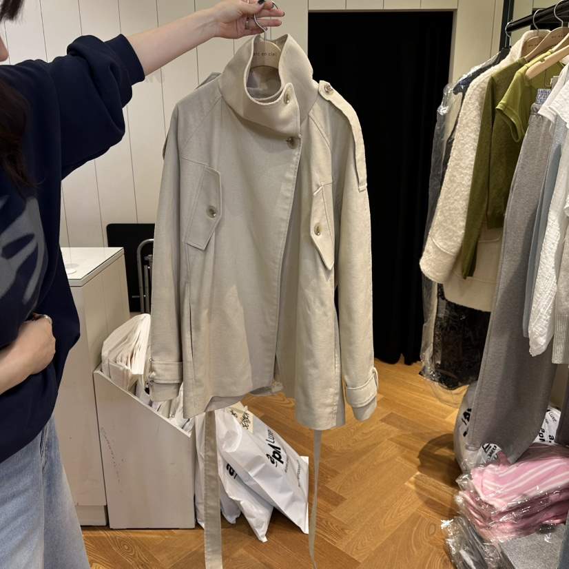 ARC韓國代購㊣女士新品人氣推薦時尚休閑真品26春夏夾克春款ARC EN CIEL夾克