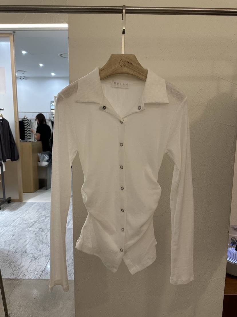 BPLAN韓國直郵㊣女裝新品熱賣職業真品推薦休閑長袖T恤春款BPLAN長袖T恤