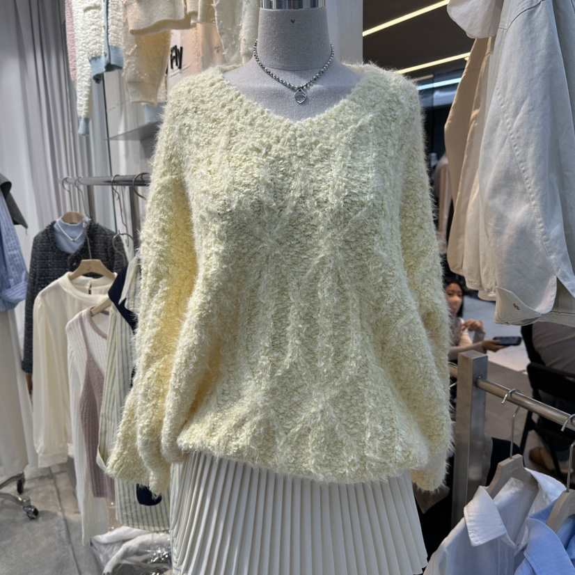 FLYFLY/LULULALLA/LIVE韓國代購㊣女士新款真品推薦時尚毛衣FLYFLY/LULULALLA/LIVE毛衣