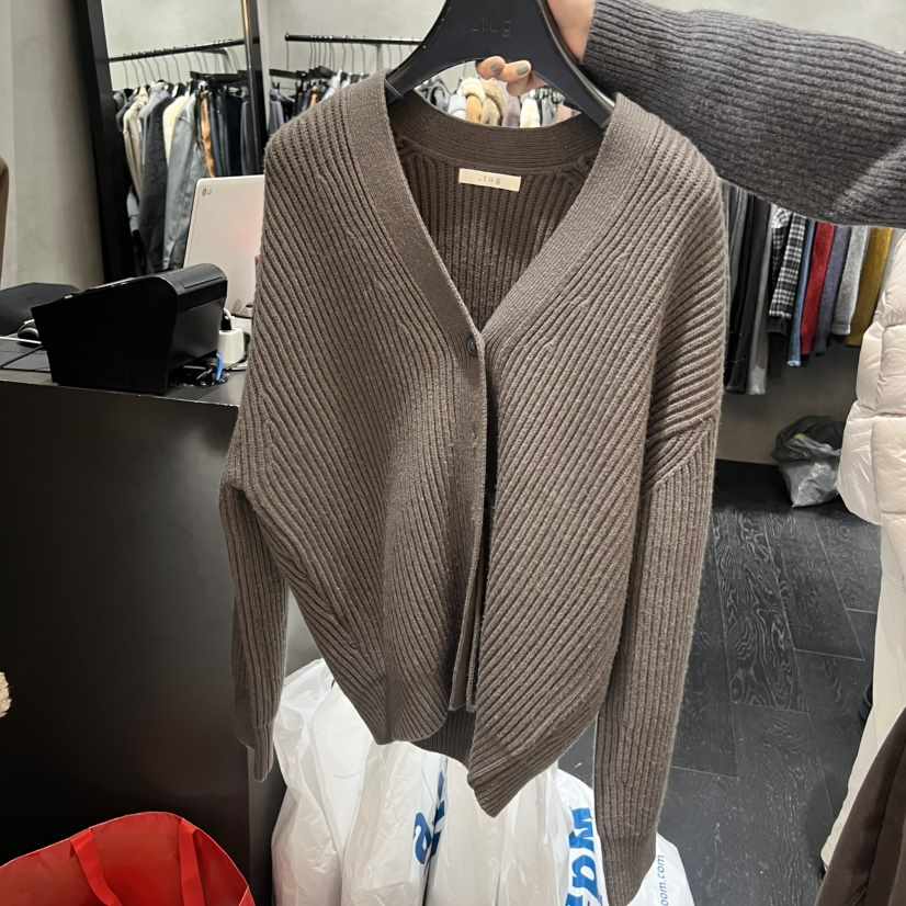 TUG㊣東大門代購女士新品26春夏休閑推薦熱賣時尚毛衣春款開衫TUG毛衣