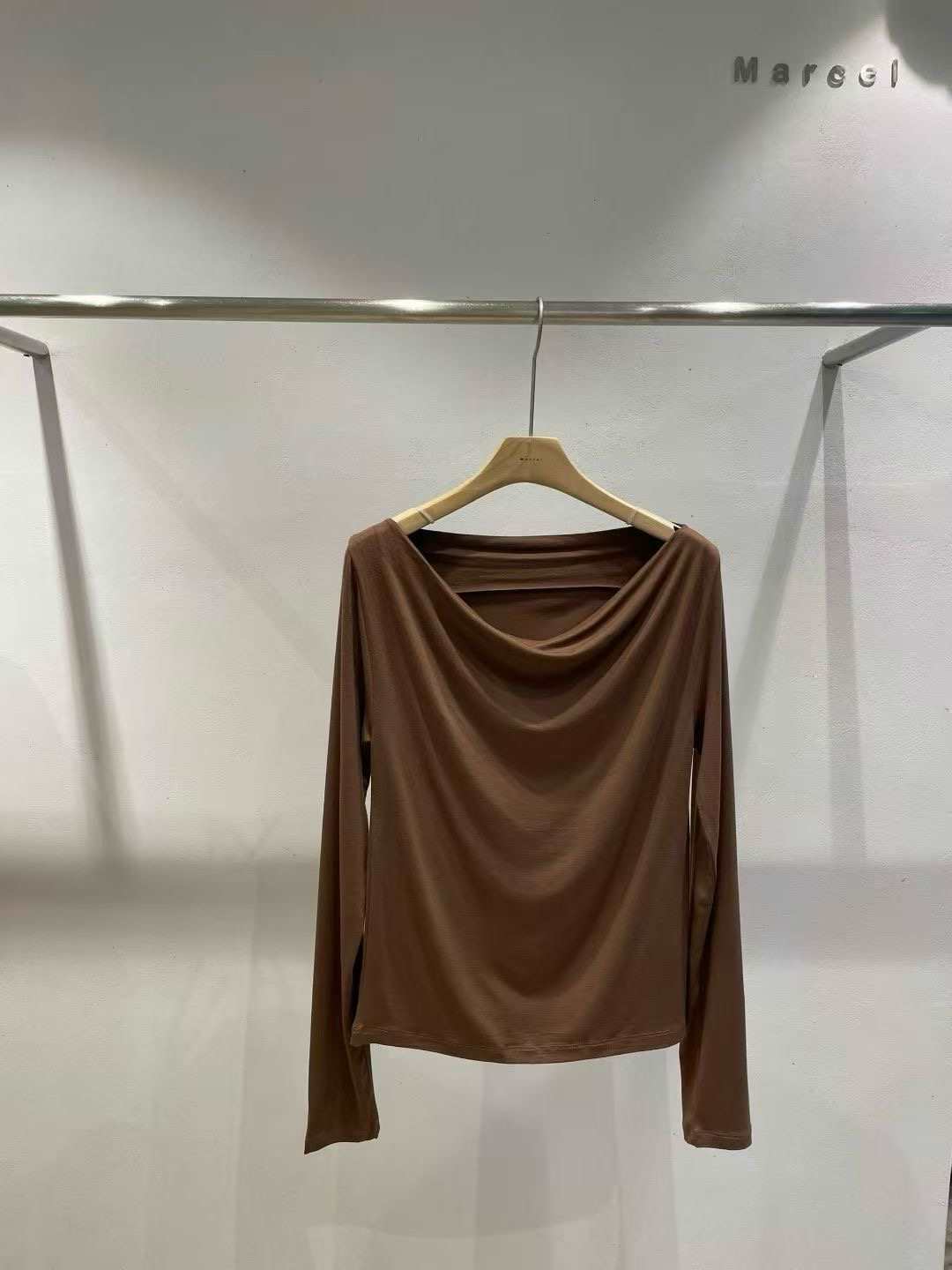 MARCEL東大門㊣代購女士新款休閑人氣推薦熱賣25秋冬長袖T恤MARCEL長袖T恤