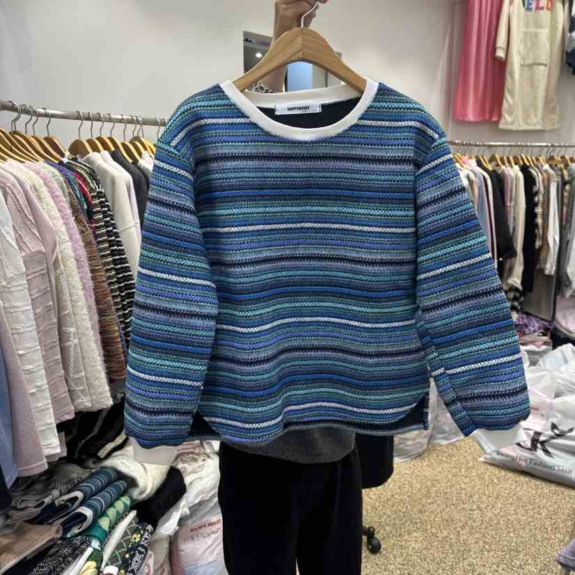 HAPPYBERRY㊣東大門實拍女裝新品休閑人氣職業熱賣26春夏毛衣HAPPYBERRY毛衣