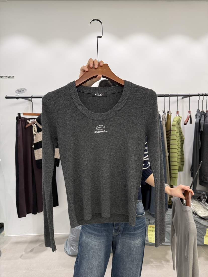 WATERMELON㊣東大門實拍女裝新品26春夏休閑真品熱賣針織衫WATER MELON針織衫