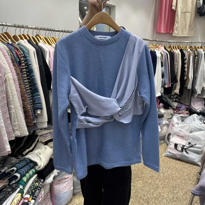 HAPPYBERRY㊣東大門實拍女裝新品熱賣推薦人氣職業26春夏毛衣HAPPYBERRY毛衣