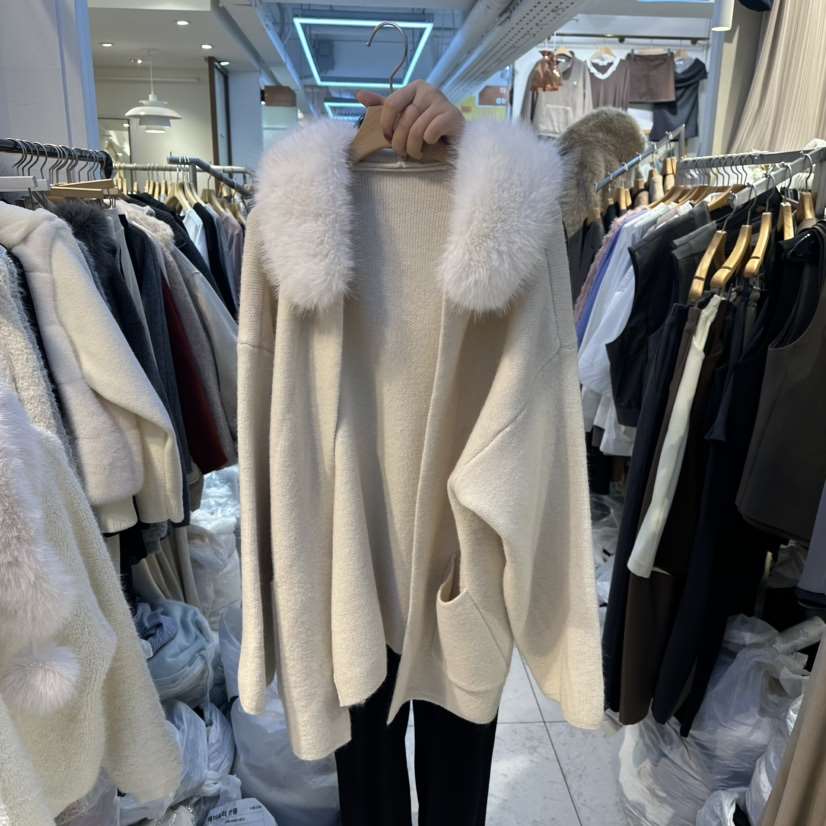 HARU-Q韓國直郵㊣女裝新款真品休閑時尚熱賣職業推薦毛衣連帽HARU-Q毛衣