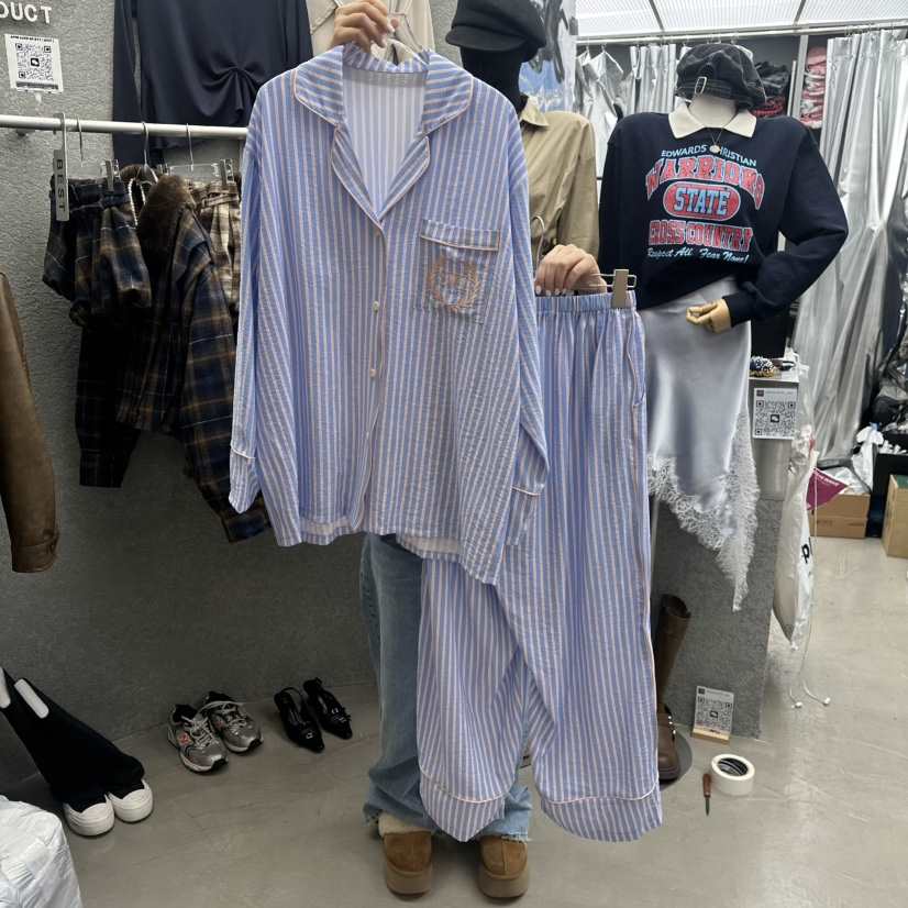 EXIT㊣東大門代購女裝新款人氣休閑時尚真品熱賣推薦26春夏睡衣EXIT睡衣