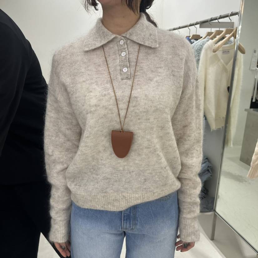 REPELLER㊣東大門實拍女士新款真品26春夏針織衫不含項鏈春款REPELLER針織衫