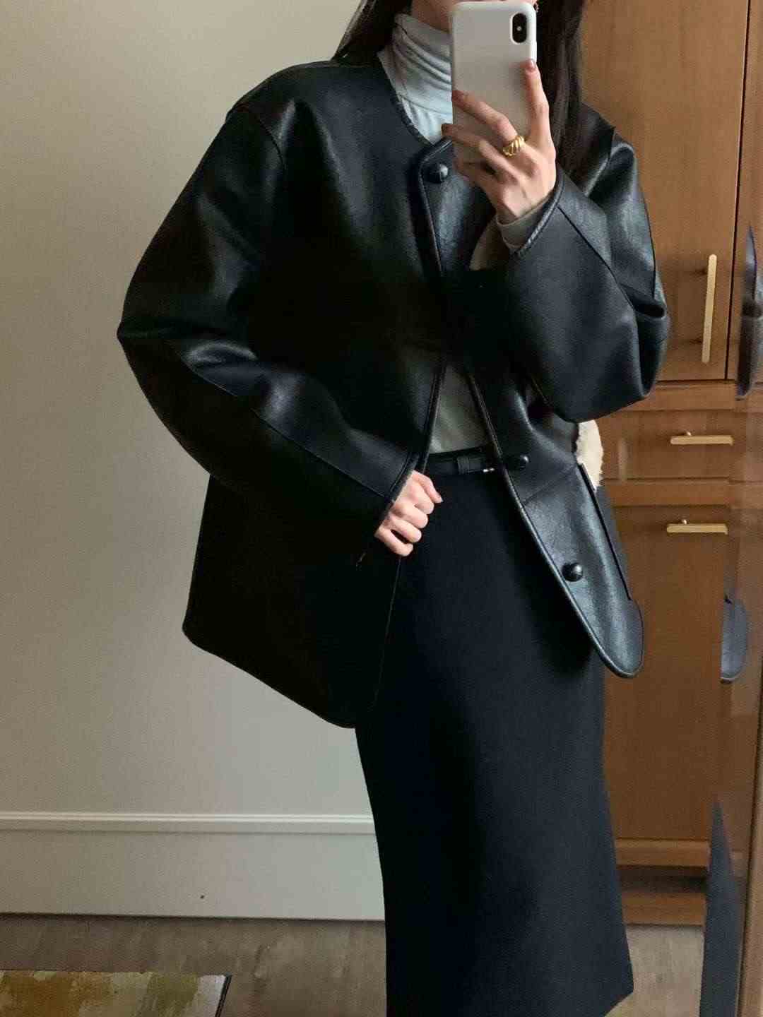 FLUTTER韓國直郵㊣女裝新款推薦熱賣26春夏時尚人氣真品夾克FLUTTER/INOUF夾克