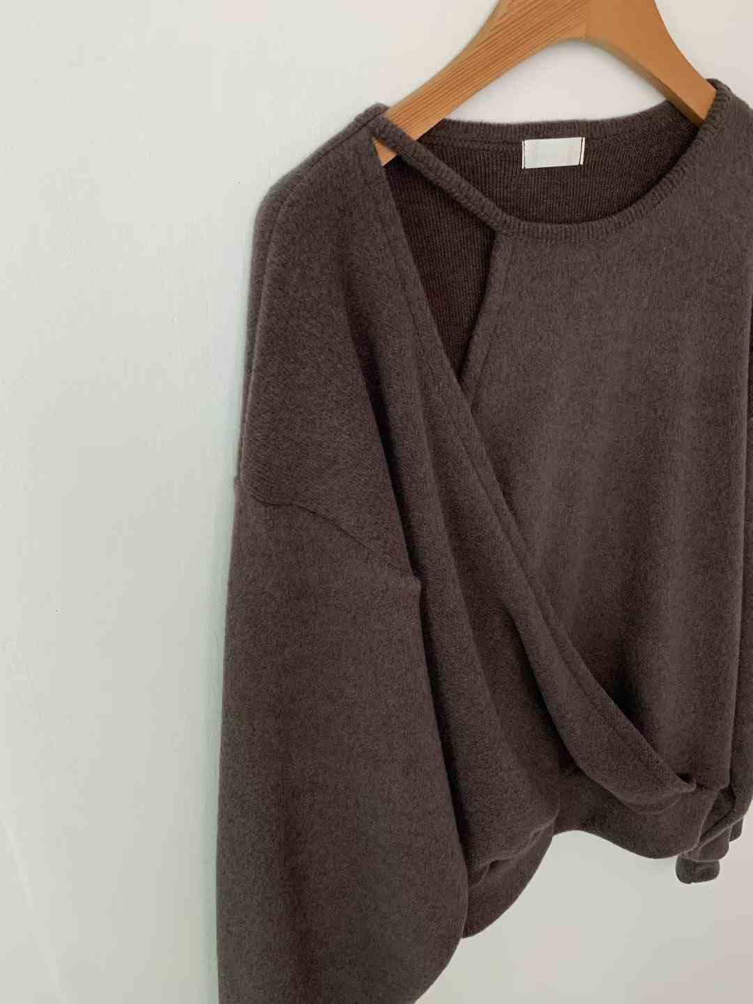 REMUTE東大門直郵㊣女裝新品26春夏休閑真品推薦職業針織衫REMUTE針織衫