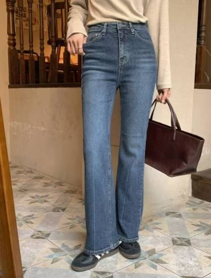 BEE㊣東大門代購女裝新款休閑26春夏真品熱賣推薦時尚牛仔褲BEE牛仔褲