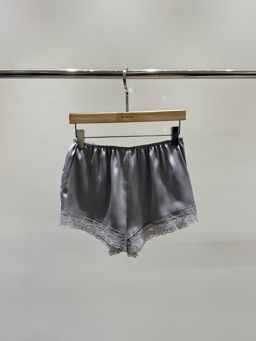 STAGE㊣東大門代購女士新品職業人氣時尚26春夏熱賣短褲蕾絲STAGE短褲