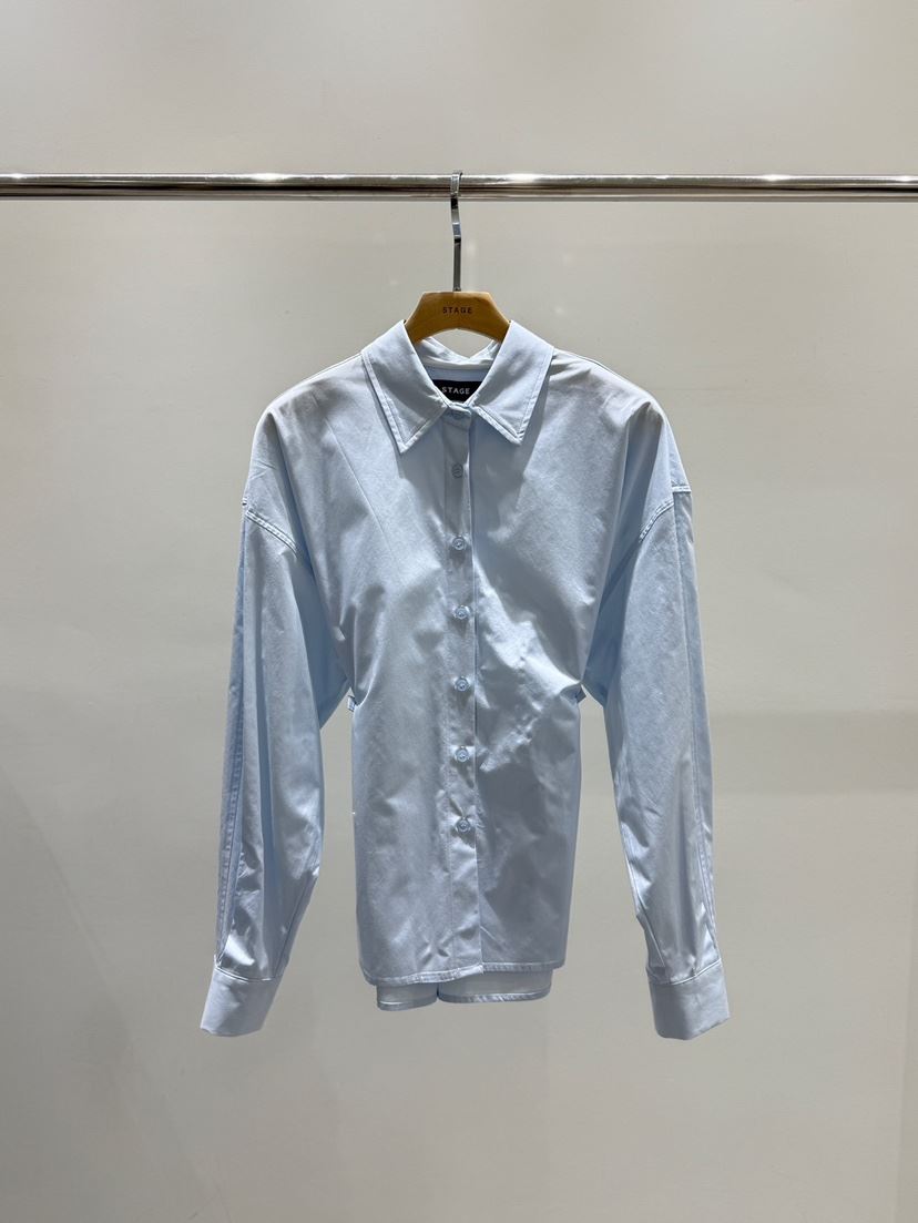 STAGE韓國直郵㊣女裝新品休閑真品熱賣推薦人氣時尚襯衫蕾絲衫STAGE襯衫/蕾絲衫