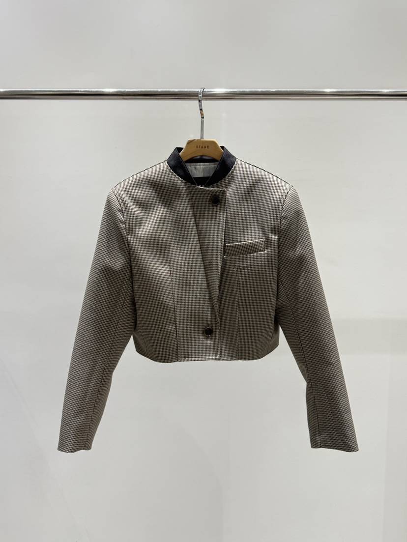 STAGE韓國代購㊣女士新款熱賣職業推薦26春夏時尚真品休閑夾克STAGE夾克