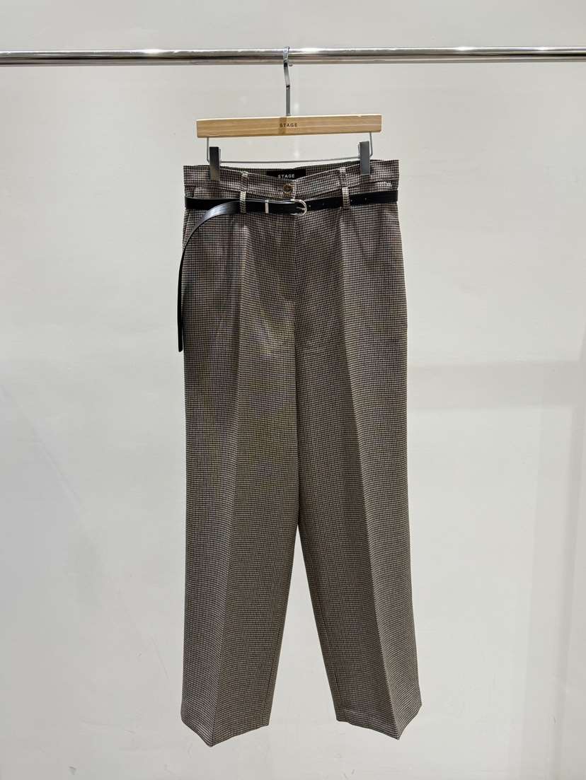 STAGE㊣東大門實拍女士新品真品職業推薦人氣26春夏休閑休閑褲STAGE休閑褲