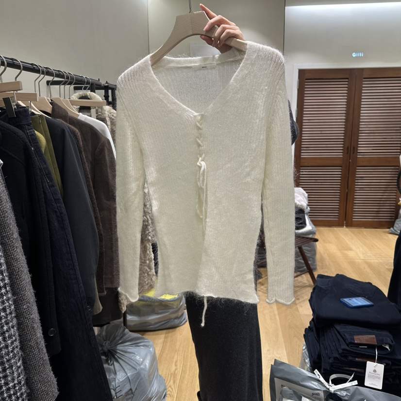 GILLI韓國直郵㊣女裝新款職業人氣26春夏休閑時尚真品針織衫GILLI針織衫