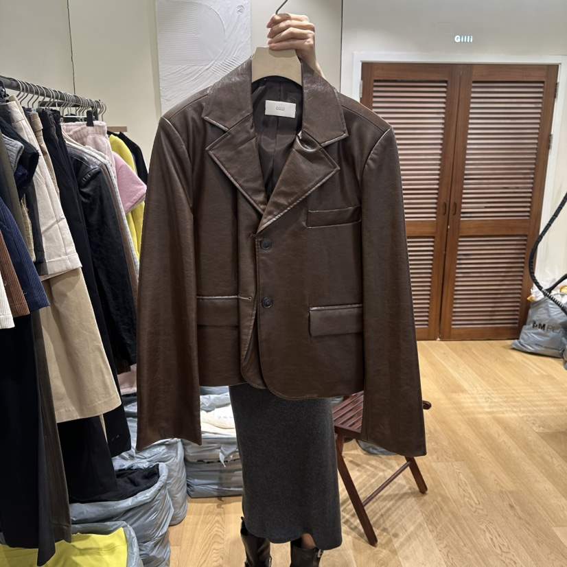 GILLI韓國直郵㊣女士新款真品休閑職業26春夏熱賣時尚人氣夾克GILLI夾克