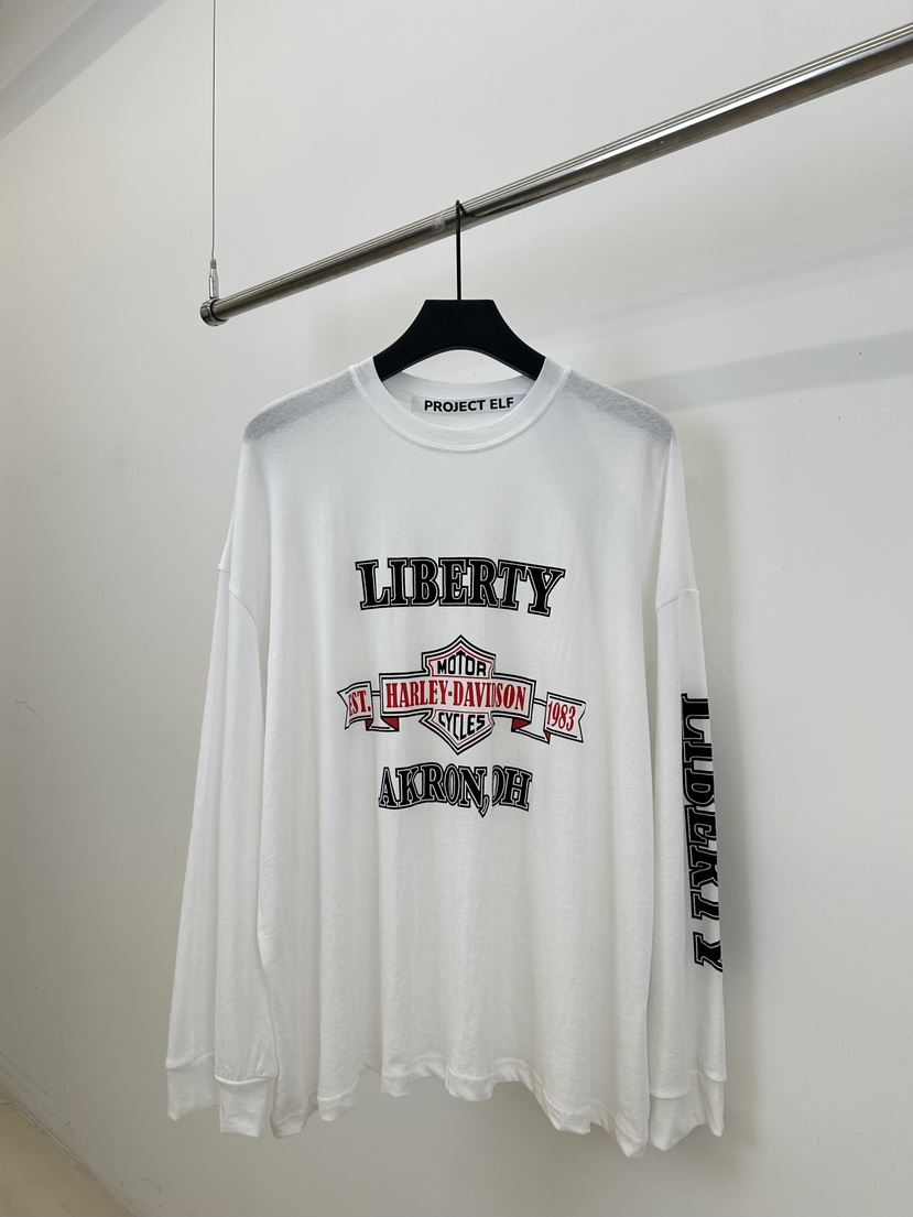 ELF-L㊣東大門代購女裝新品人氣推薦職業真品熱賣長袖T恤春款PROJECT ELF/ELF-L長袖T恤