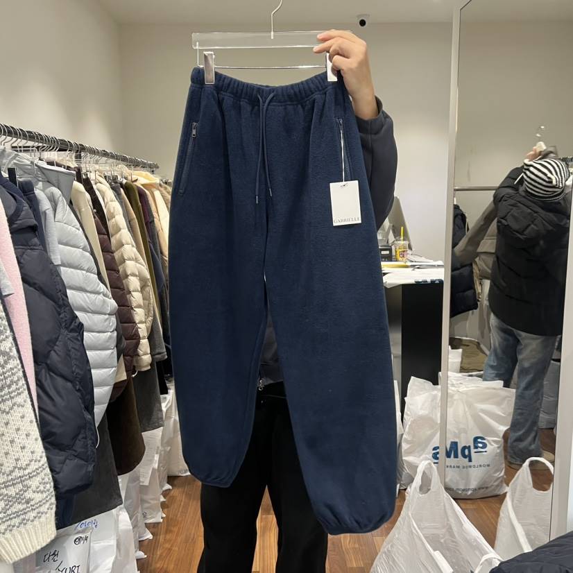 GABRIELLE㊣東大門代購女裝新款休閑26春夏熱賣推薦休閑褲抓絨GABRIELLE休閑褲