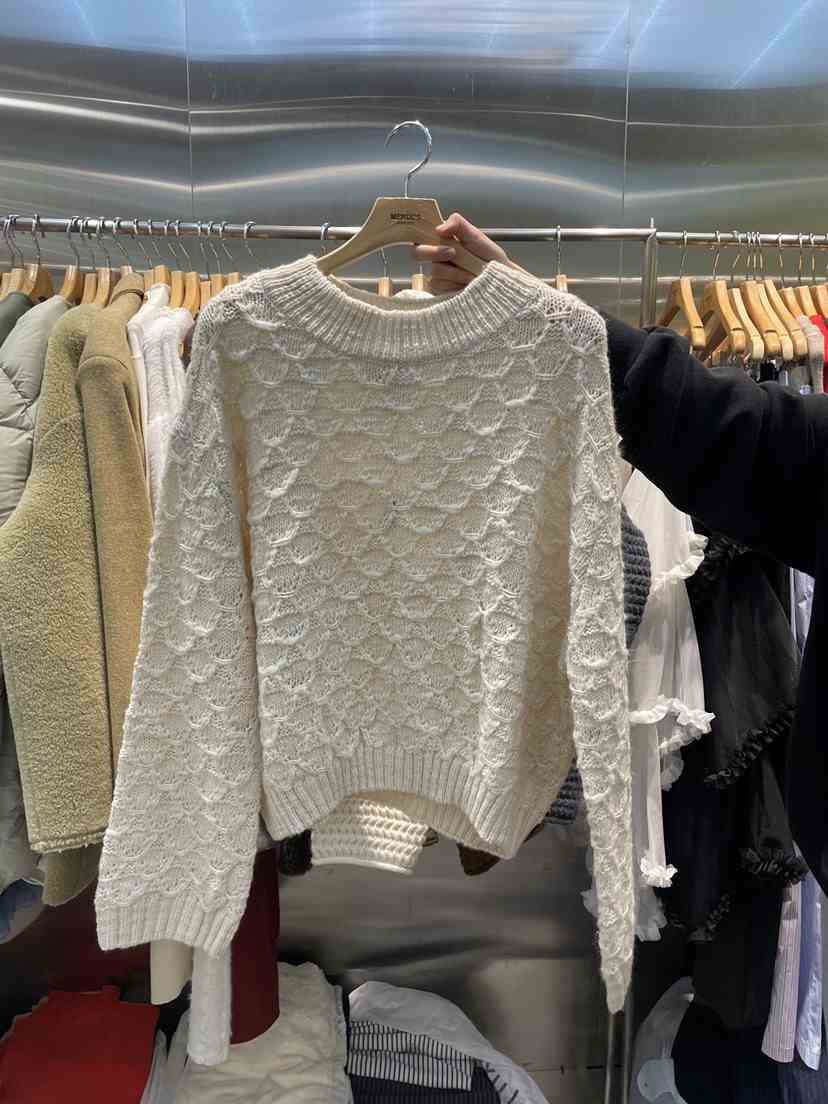 MENDL S韓國直郵㊣女士新品休閑人氣推薦職業真品毛衣春款MENDL S毛衣