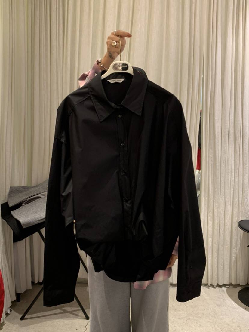 PAPERMOON㊣東大門實拍女士新品真品襯衫蕾絲衫春款寬松棉絨paper moon襯衫/蕾絲衫