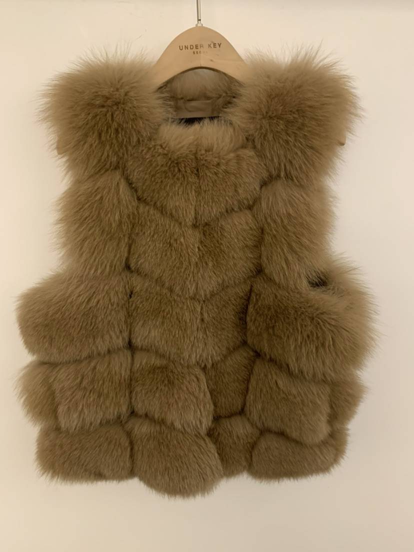 UNDER KEY東大門直郵㊣女士新品真品26春夏熱賣職業馬甲狐貍UNDER KEY馬甲