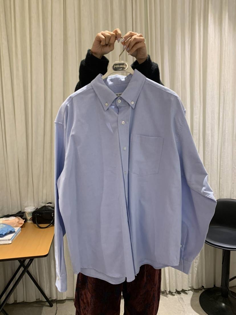 PAPERMOON韓國直郵㊣女裝新品真品熱賣襯衫蕾絲衫春款棉質紐扣paper moon襯衫/蕾絲衫