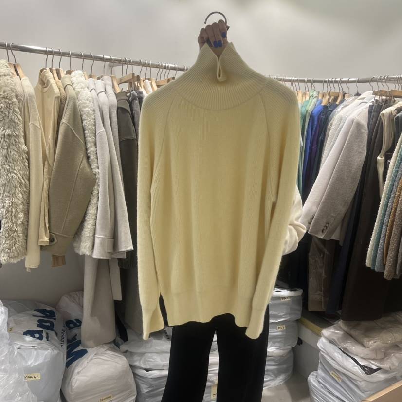 SENDTWO㊣東大門實拍女士新款休閑26春夏真品人氣針織衫高領SENDTWO針織衫