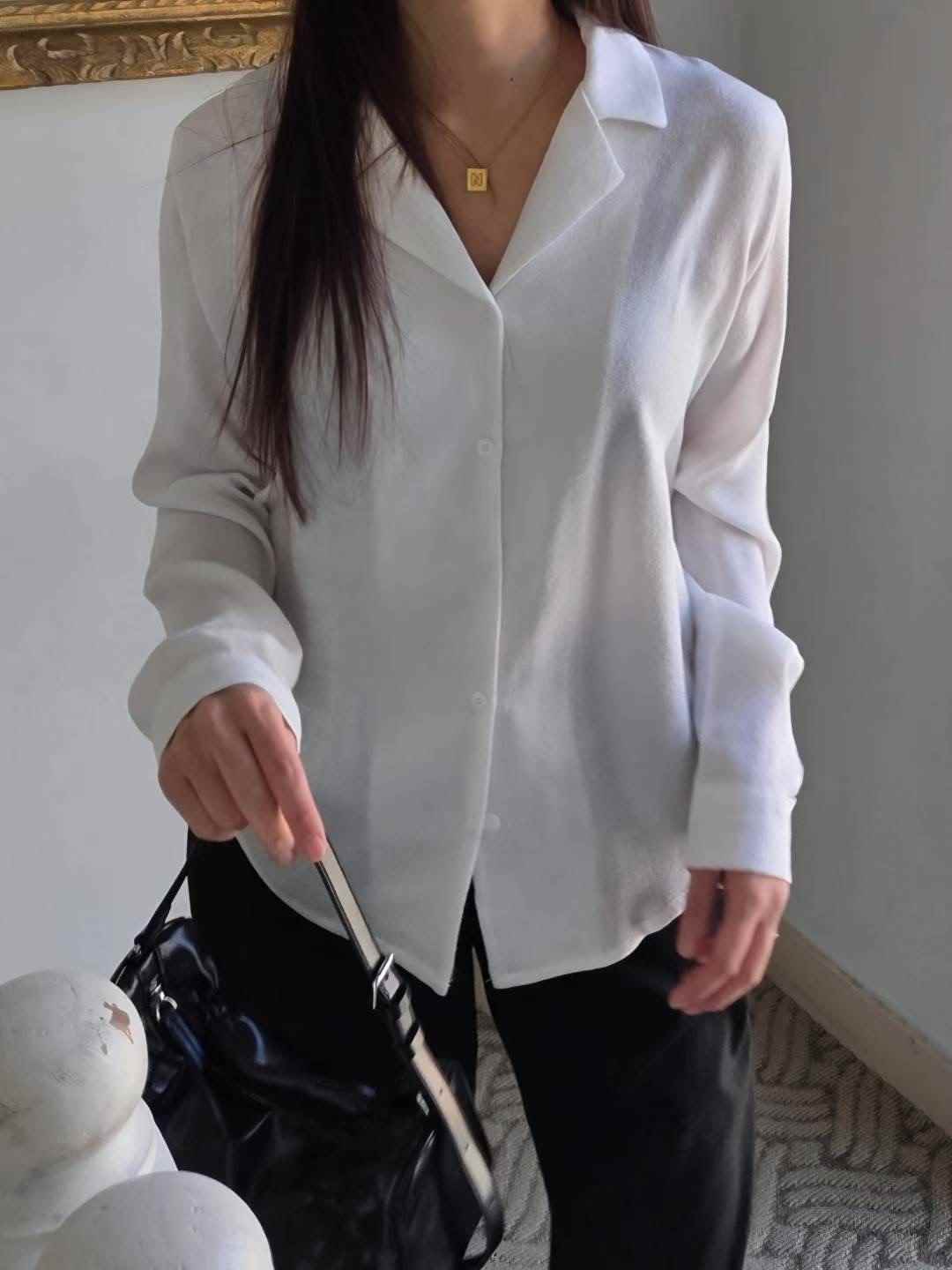 HONESTY-허니스티-T㊣東大門實拍女裝新品26春夏襯衫蕾絲衫HONESTY襯衫/蕾絲衫