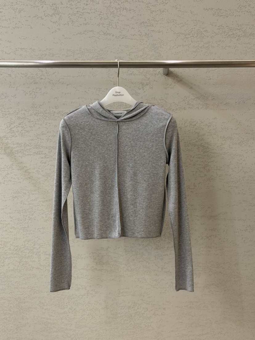 PLAYBUTTON-P東大門直郵㊣女裝新款推薦真品26春夏長袖T恤PLAYBUTTON長袖T恤