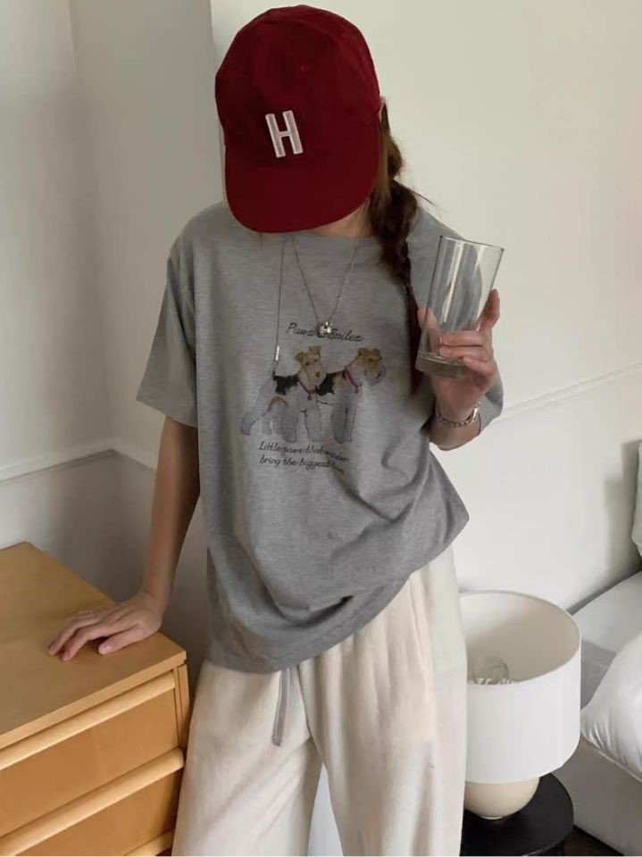 STAY HERE東大門直郵㊣女裝新款26春夏人氣真品職業推薦T恤STAY HERET恤