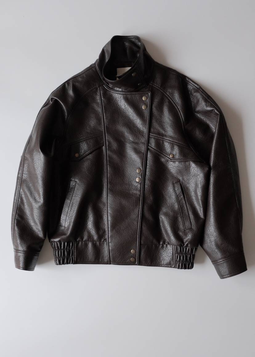 SORBET/FLAT WHITE東大門直郵㊣女裝新品熱賣職業推薦皮衣SORBET/FLAT WHITE皮衣