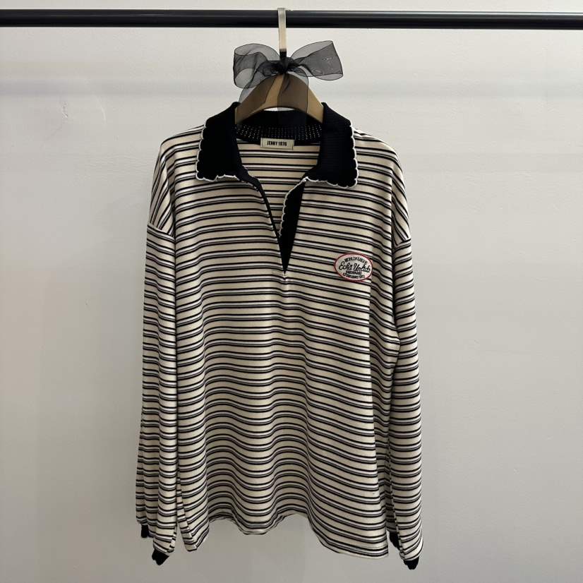 JENNY 1976韓國直郵㊣女士新品26春夏休閑人氣時尚長袖T恤JENNY 1976長袖T恤