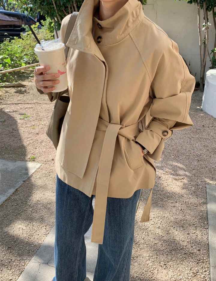 STAY HERE㊣東大門實拍女裝新款職業推薦時尚休閑熱賣夾克STAY HERE夾克