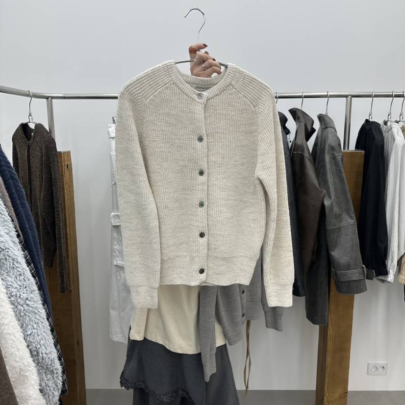 ENHANCE㊣東大門代購女士新品推薦人氣職業時尚26春夏針織衫ENHANCE/HOPESMORE針織衫