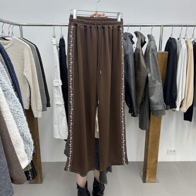 ENHANCE東大門直郵㊣女士新品休閑職業推薦熱賣26春夏休閑褲刺繡ENHANCE/HOPESMORE休閑褲