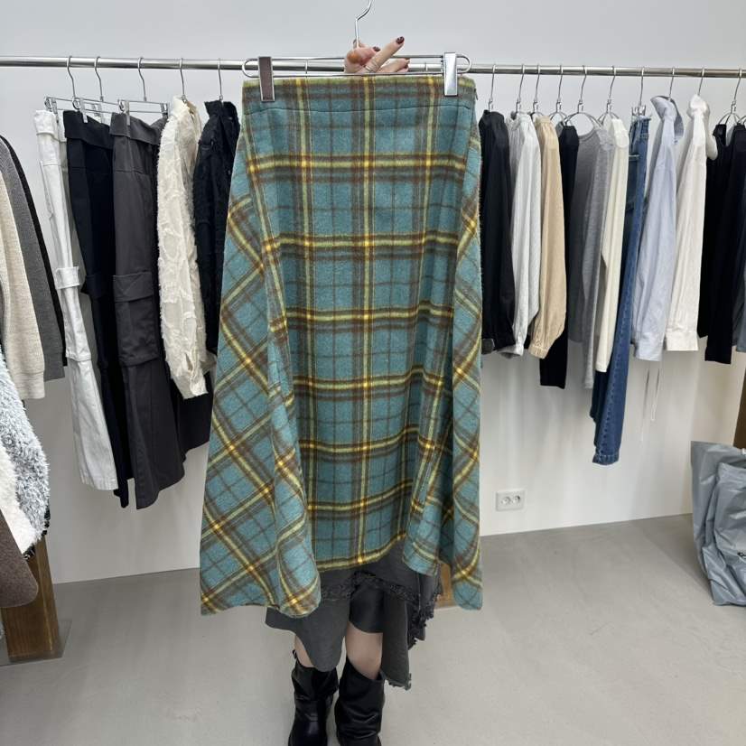 ENHANCE東大門直郵㊣女士新款人氣時尚熱賣真品休閑職業長裙ENHANCE/HOPESMORE長裙