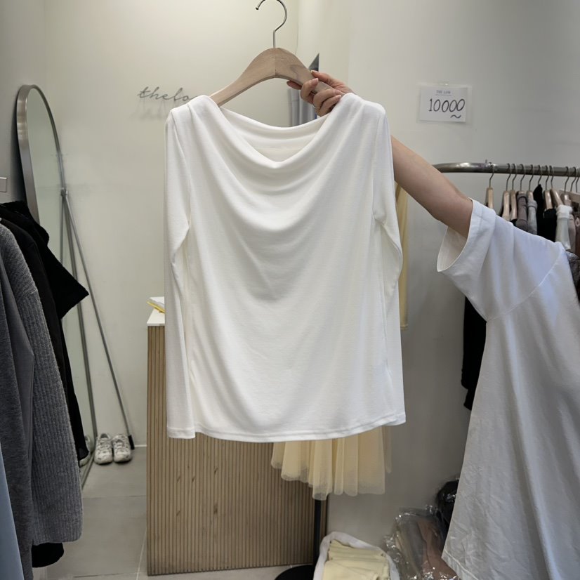 THE LOW東大門直郵㊣女裝新品休閑26春夏推薦人氣長袖T恤春款THE LOW長袖T恤