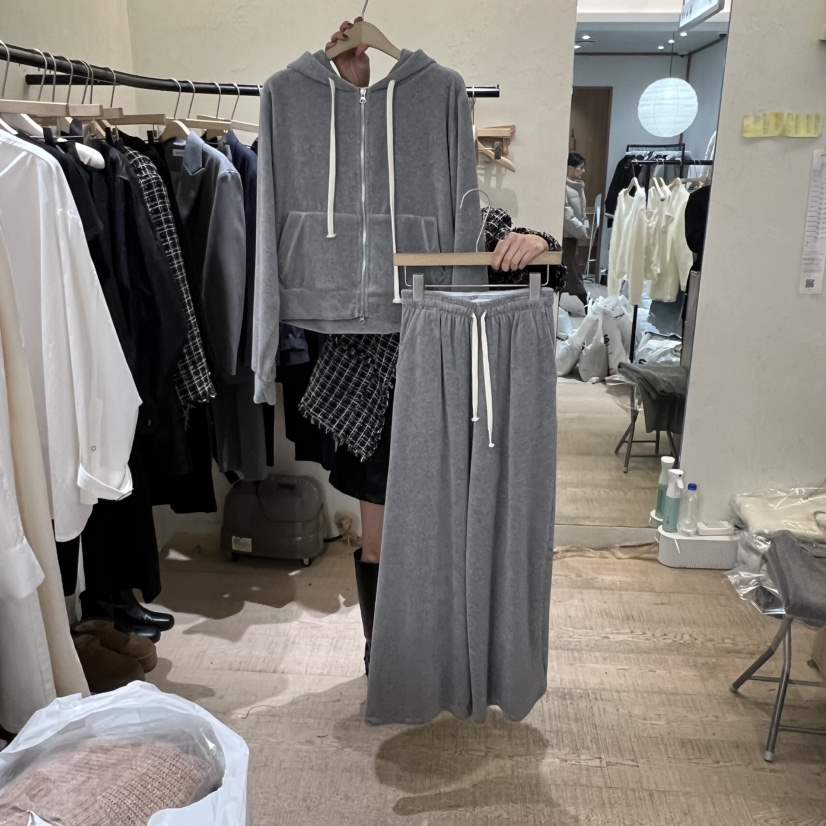 W AND J韓國代購㊣女裝新款26春夏真品時尚人氣職業套裝套裝W AND J套裝